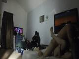 Casal de amadores transando com dureza